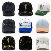 Casquettes de baseball originales G5 31 El Mago en daim de haute qualité, casquettes Rico à visière incurvée avec strass