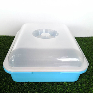 Plateau de germination de haricots ménage pépinière microgreen <span class=keywords><strong>bassin</strong></span> de semis hydroponique plateau de plantation de semis de blé plateau de semis de germination - Product Image 5