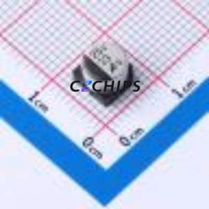 Condensador Electrolítico de Aluminio SMD GVS1E330M0604, D6.3xL4.5mm 33uF 20% 25V 6.3mm - Product Image 1