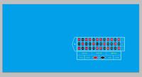 Nappe de table de mise en page de roulette "0" "00" sur mesure pour casino