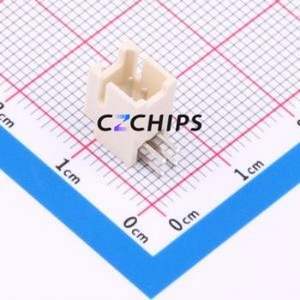 ZX-PHB2.0-2-2PWZ Wire-to-Board Pin Header Bent Lead Through Hole,P=2mm Connector 2x2P 2mm Right Angle Insert PHB - Product Image 1