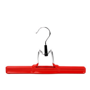 Großhandel rutsch feste PVC beschichtete Metall hose Rock <span class=keywords><strong>Hanger</strong></span> Clamp Haar verlängerung Perücke Kleiderbügel - Product Image 3