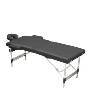 하이 퀄리티 경량 설정하기 쉬운 휴대용 침대 살롱 테이블 스파 테이블 알루미늄 테이블 마사지