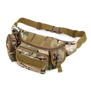 Lingzhen Sports Camo Tactical Ciclismo Riñonera Vientre al aire libre Móvil Hombres Solo hombro Crossbody Multiusos Ocio - Product Image 5