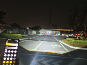 Đèn sương mù projector 3 inch cho xe TOYOTA, đèn projector tích hợp điều khiển từ xa bằng điện thoại, 3 màu, 120w, đèn sương mù LED H11 cho ô tô - Product Image 5