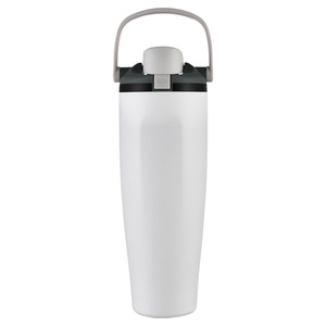 Gobelet isotherme portable de 1200 ml (40 oz) à double paroi sous vide, grande capacité, pour fruits, sport et extérieur, vierge pour sublimation - Product Image 4