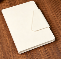 Elegante Libreta A5 de Dos Tonos con Cierre Magnético, Logotipo Personalizado en Relieve, Cubierta de PU Premium, Regalo Promocional Corporativo, Agenda