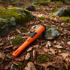 Detector de Metales Portátil a Prueba de Agua Vevor, Pinpointer IP68 para Caza, Color Naranja - Product Image 2
