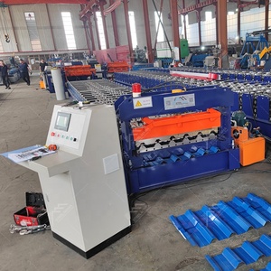 Beliebte Kazachische H44 1000 Trapezförmige IBR-Dachblech-Rollformmaschine mit Langer Lebensdauer - Product Image 3