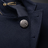 Bouton en alliage de zinc HONMEO pour vêtements, jeans, sacs en denim, bouton à tige métallique, quincaillerie, vente en gros personnalisée OEM