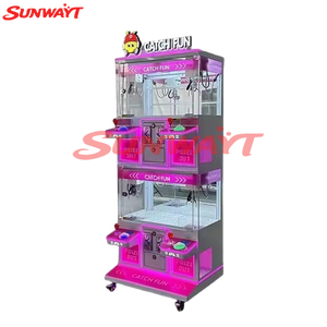 New <b>Mini</b> <b>Arcade</b> Crane Plush Toy 4-Player Coin Operated Claw Vending Machine <b>Mini</b> Candy Claw Machine - Product Image 5