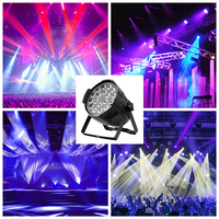 Projecteurs LED Par SHTX durables 18x10W pour scène, discothèque, bar, décoration de mariage avec projecteur Par RGB 3-en-1 et projecteur Par LED RGBW 4-en-1