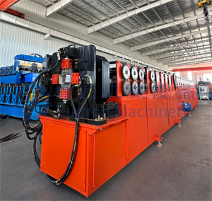 Loại Mới ổ đĩa thủy lực kim loại mạ kẽm Ống mưa làm cho máy downspout cuộn hình thành thiết bị - Product Image 3