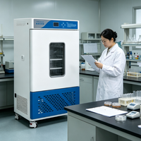 Incubateur à température et humidité constantes de haute précision, chambre programmable de 50 L pour le vieillissement des matériaux et les tests de contrôle qualité industriels