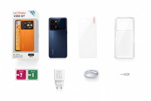 Smartphone robuste HOTWAV X100GT LTE avec écran secondaire 120Hz, NFC, télécommande IR, lumière RGB, lecteur d'empreintes digitales latéral, PD20W - Product Image 6