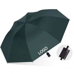 Paraguas Promocional Personalizado con Protección UV, Pequeño, Portátil, Resistente al Viento, para Lluvia y Sol, con Logotipo - Product Image 3