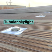 Tubo de Luz Solar Circular para Techo, Túnel Solar Residencial, Directo de Fábrica