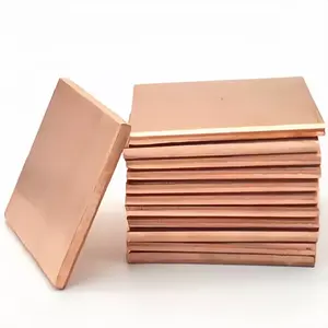 HUAPING Electrolytic 99.99% Cathodes 99.99% Copper 30 Plate Brass 99 Copper Sheet Plate C1100p 20mm Thickness Copper Plate 195