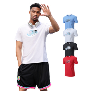 T-shirt de sport réfléchissant pour homme, grande taille, pour la gym, le fitness et l'entraînement - Product Image 1