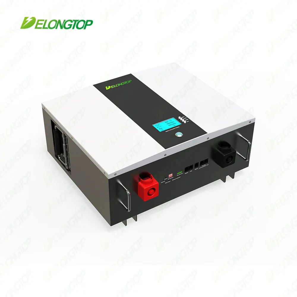 6000 Chu Kỳ 48V 100ah Lithium-Ionen 48V 100AH Lifepo4 Pin Long Life Top Cell Với BMS Và Cell Equalizer Cho Hệ Thống Năng Lượng Mặt Trời