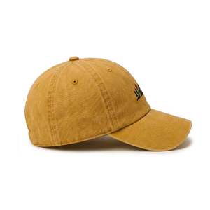 Chapeau de papa ajustable en coton Vintage unisexe en gros casquette de baseball vierge casquettes de sport en détresse teintes - Product Image 2