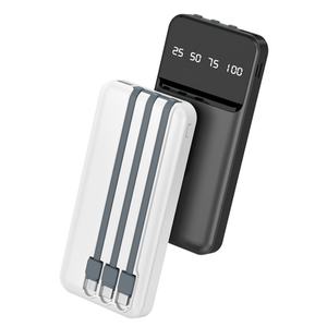 Banco de Energía Portátil en Oferta, Cargador Rápido Universal de 22.5W 10000mah 20000mah para Exteriores con Cable - Product Image 4