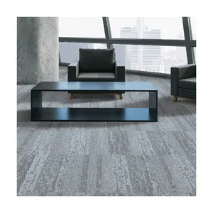 HJ瓷砖地板地毯工厂高品质50x50办公地板地毯商用模块化办公地毯瓷砖