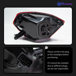 Đèn hậu AKD cho VW Polo, đèn hậu <span class=keywords><strong>LED</strong></span> 2019-2021, đèn sương mù sau, đèn phanh, đèn xi nhan, phụ kiện ô tô - Product Image 4