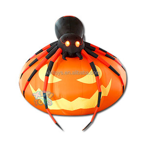 Tente gonflable de fête d'Halloween, petite maison hantée gonflable de couleur noire pour la décoration du festival - Product Image 3