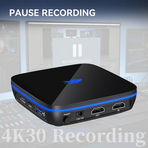 Enregistreur vidéo autonome 4K30 puissant avec ventilateur de refroidissement intégré, fonction pause, capture vidéo UHD 2160P, boîtier d'acquisition vidéo - Product Image 1