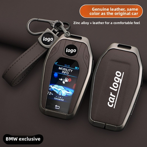 Étui de protection pour clé de voiture avec écran LCD pour BMW Série 5 535Le, Série 7 730li, Série 740/6 GTX 3X4X5X7 - Product Image 1