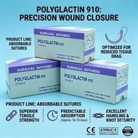 Fil de Suture Absorbable Professionnel PGA 910 – Fil Chirurgical Premium Stérile et Jetable pour la Chirurgie