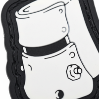 Parches de Moral Tácticos Personalizados en 2D y 3D, Parches de Moral Tácticos de Goma PVC Aptos para Accesorios de Velcro para Brazos
