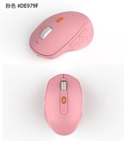 Mouse Nirkabel HM8283 6 Tombol 2.4G 1200 DPI LED Backlit Ergonomis Pengisian Daya Tipe-C Laris Terjual