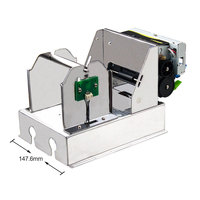Impresora Térmica para Kiosco Cashino KP-532 de 80 mm Integrada con Múltiples Interfaces, 150 mm/s y Cortador Automático