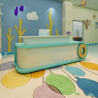 Vente à chaud Réception moderne simple et pratique Petit comptoir de réception pour enfants