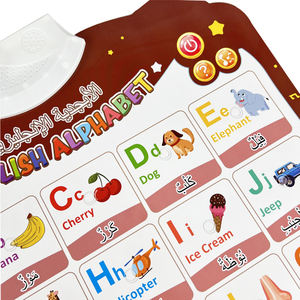 <span class=keywords><strong>En</strong></span> gros <span class=keywords><strong>Arabe</strong></span> Anglais Parler Affiche Apprentissage <span class=keywords><strong>Phonétique</strong></span> Graphique Audio Charts pour Enfants Alphabet Parler Affiche Jouets Éducatifs - Product Image 5