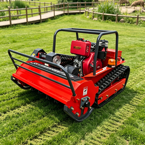 Tondeuse à fléaux diesel télécommandée tout-terrain pour l'entretien industriel des pelouses - Product Image 1