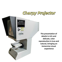 Projecteur portable professionnel pour la mesure des rainures des échantillons d'essai d'impact, équipement d'essai de structures en acier