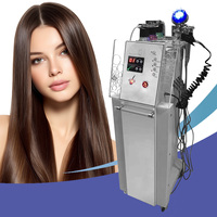 Appareil de soin du cuir chevelu vertical 8 en 1, détecteur multifonctionnel de follicules pileux et équipement de massage SPA du cuir chevelu pour salon de coiffure