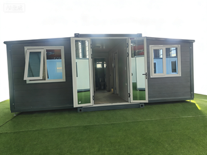 Contenedor Plegable Personalizado de Fábrica, <span class=keywords><strong>Casa</strong></span> Contenedor Móvil de Doble Ala Expandible, <span class=keywords><strong>Casa</strong></span> Contenedor Plegable de 20 pies y 40 pies - Product Image 3