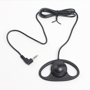 Auricolari a Gancio Morbido a Forma di <span class=keywords><strong>D</strong></span>, Monoauricolari con Clip da 3,5mm, Cuffie Cablate per Telefono, Laptop, PC, Conferenze, Sistema Guida Turistica - Product Image 2