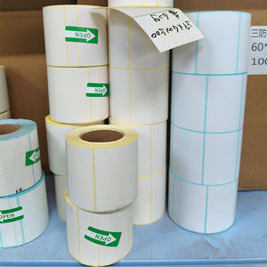 Etiqueta Adhesiva Personalizada a Precio de Fábrica, Rollo de Etiquetas Térmicas para Códigos de Barras de 100*150 4*6, Etiqueta Térmica para Paquetes de Envío de 2x1 - Product Image 5