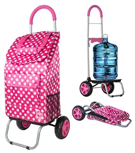 <span class=keywords><strong>Chariot</strong></span> de courses <span class=keywords><strong>pliable</strong></span> portable pour la maison, sac de courses <span class=keywords><strong>pliable</strong></span> léger, chariots de courses de supermarché avec roues - Product Image 1
