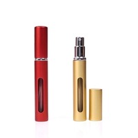 Mini vaporisateur de parfum portable rechargeable, flacon vide de voyage 5ml 8ml en plastique recyclable pour cosmétiques