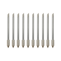 Lames de découpe en carbure cémenté haute dureté, couteau de découpe de traceur à 45 degrés pour la découpe numérique d'autocollants