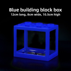 Jsd Bán Buôn Trong Suốt Acrylic Máy Tính Để Bàn Bể Cá Phong Cách Hiện Đại Mini Hình Chữ Nhật Nhỏ Nhựa Betta & Cá Vàng Hộp - Product Image 4