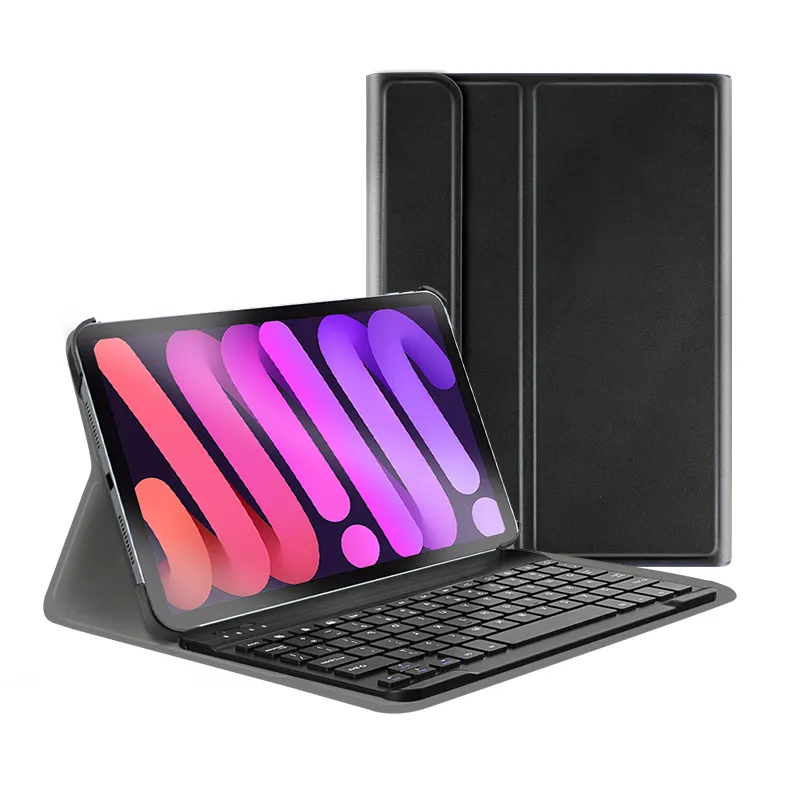 for iPad Mini 6 keyboard Case 8.3inch Magnetic Cover Case for 2021 iPad mini 6 with keyboard factory wholesales