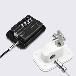 YH2157 Không Có Lỗ Trẻ Em Cửa Sổ An Toàn Mã Khóa Tủ Lạnh Ngăn Kéo Khóa Đẩy Kéo Cửa Sổ Phẳng Dày Giới Hạn - Product Image 1