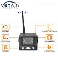 Sistema de Visión Trasera Inalámbrico Digital AHD de 7 Pulgadas, Cámara de Reversa para Camión, Monitor TFT Inalámbrico para Automóvil